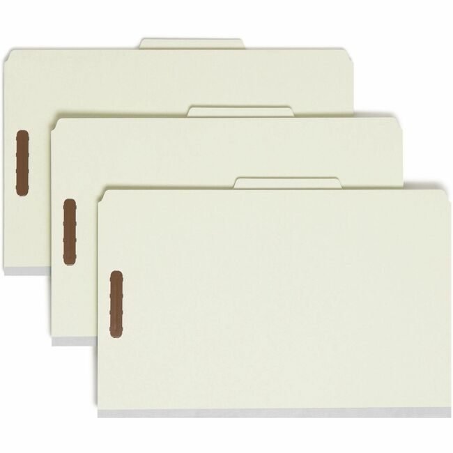 Smead Manufacturing Co. Folder Classf Legal 3DIV Gygn SMD19093