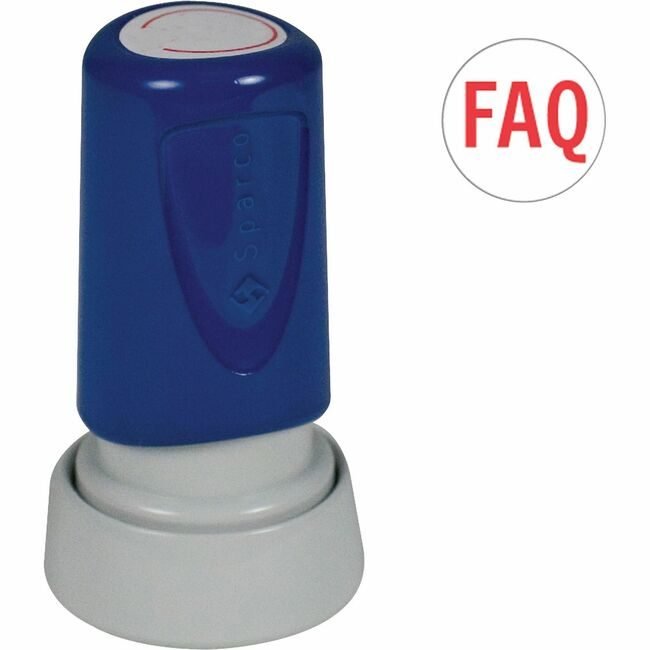 Sparco Stamp Custom Inspection Large SPRCS60462