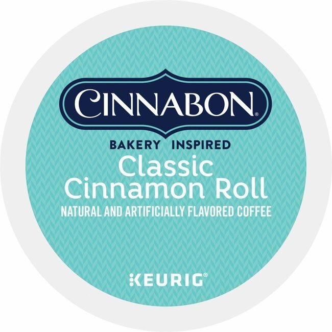 Keurig Dr Pepper / Green Mountain Coffee Roasters Kcup Cinnabon 24BX GMT6305