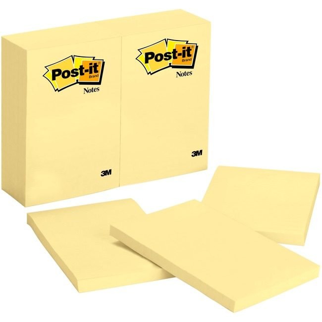 3M Company Note Post-It 4X6 12 Pack Ca MMM659YWBD