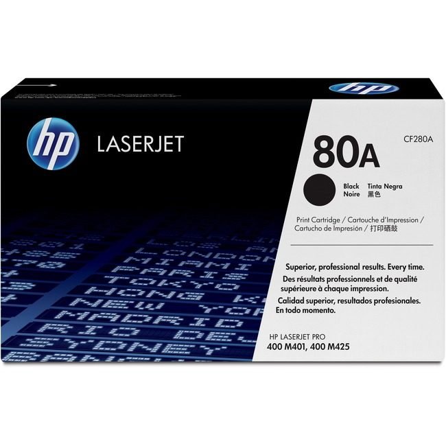 HP Inc. / Hewlett-Packard Cartridge Lj 80A Black HEWCF280A