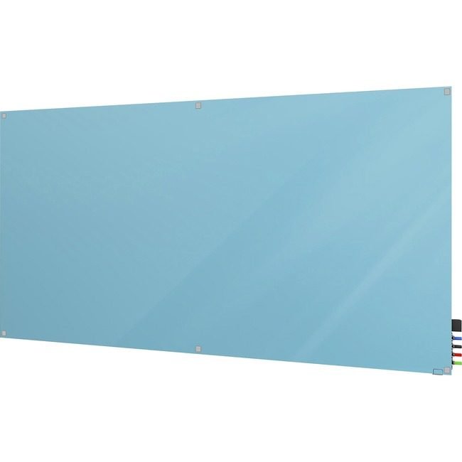 Ghent Manufacturing Board Mag Sq Gl 4X8 Bl GHEHMYSM48BE