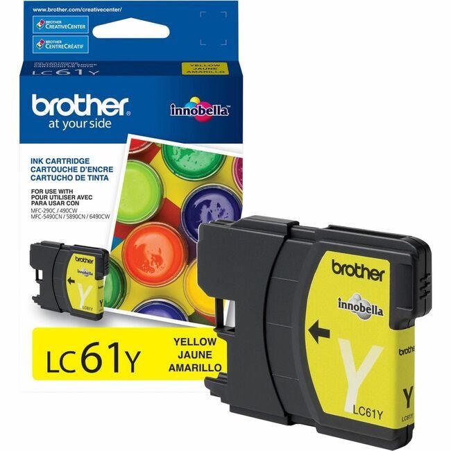 Brother International Cartridge Ink Yw BRTLC61Y