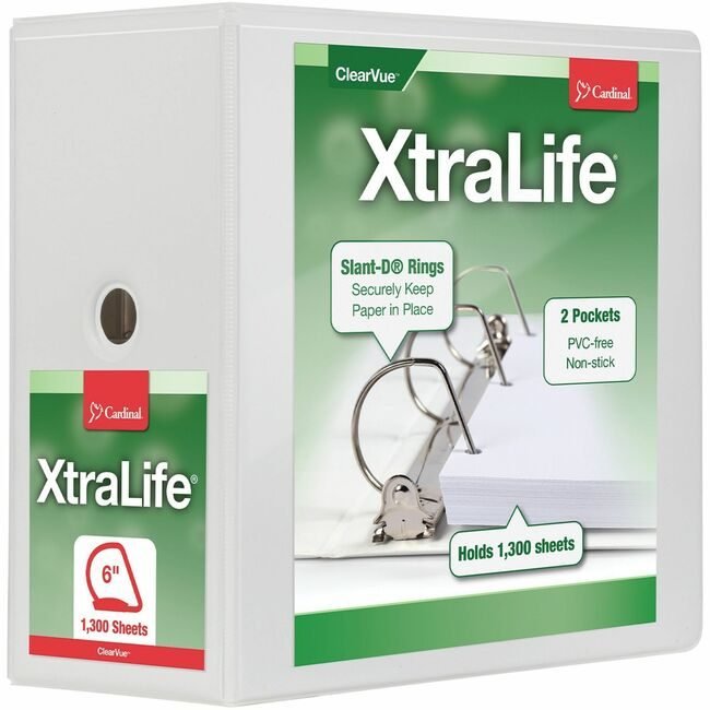 TOPS Products / Cardinal Brands Binder X-Life Dring 6" We CRD26360