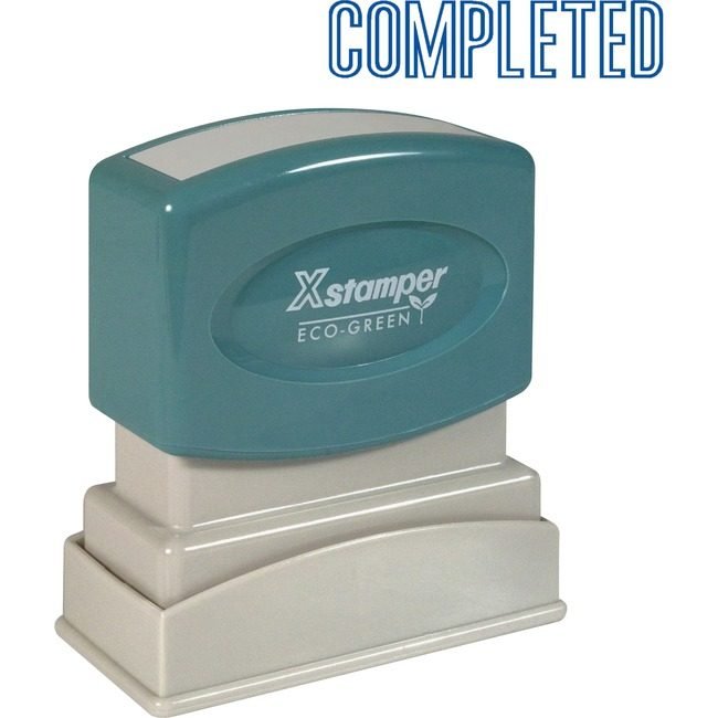 Shachihata / Xstamper Stamp Pre-Inkd Completed Be XST1026