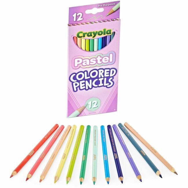 Crayola LLC Pcl 12CT PASTEL CYO682030