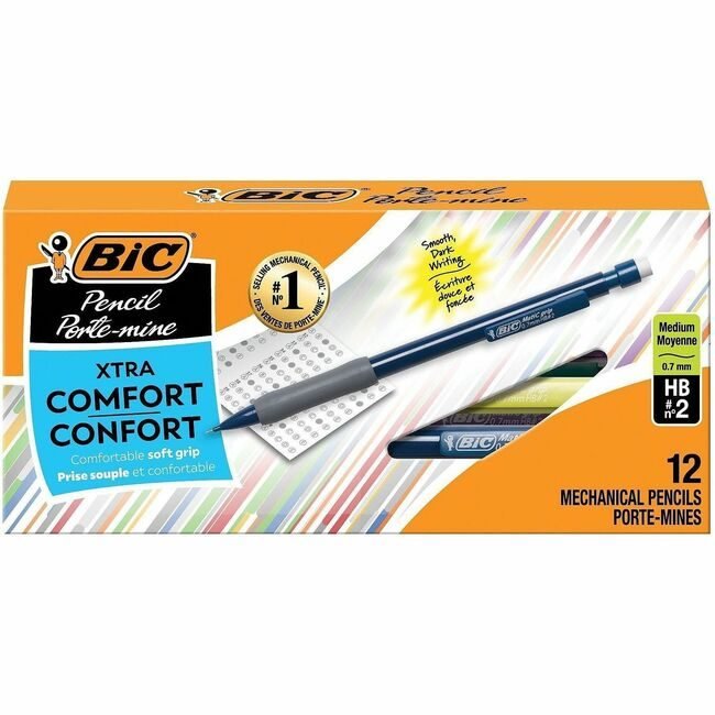BIC Corporation Pencil Xtra Comfort 0.7 Dz BICMPG11