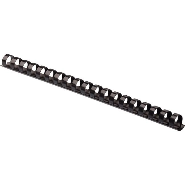 Fellowes Brands Spines Combnd 1/2" Black 100 Count FEL52326