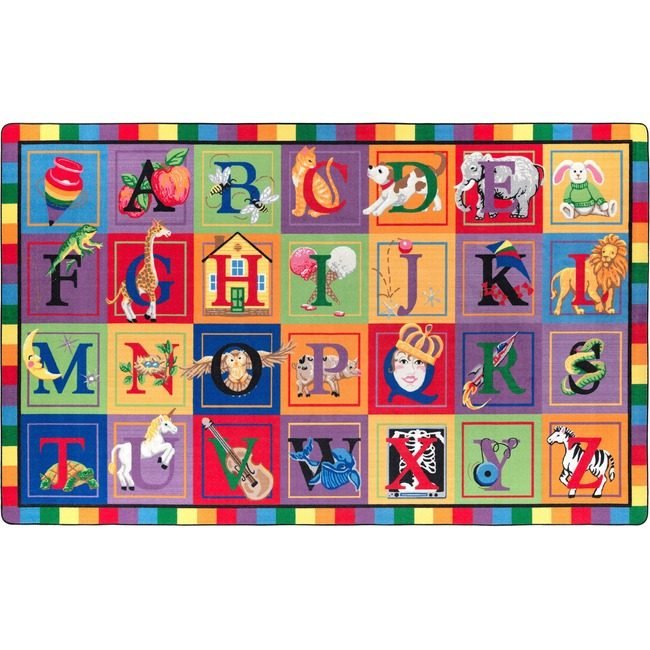 Flagship Carpets Rug Abc Blocks 76"X12 FCIFE111-44A