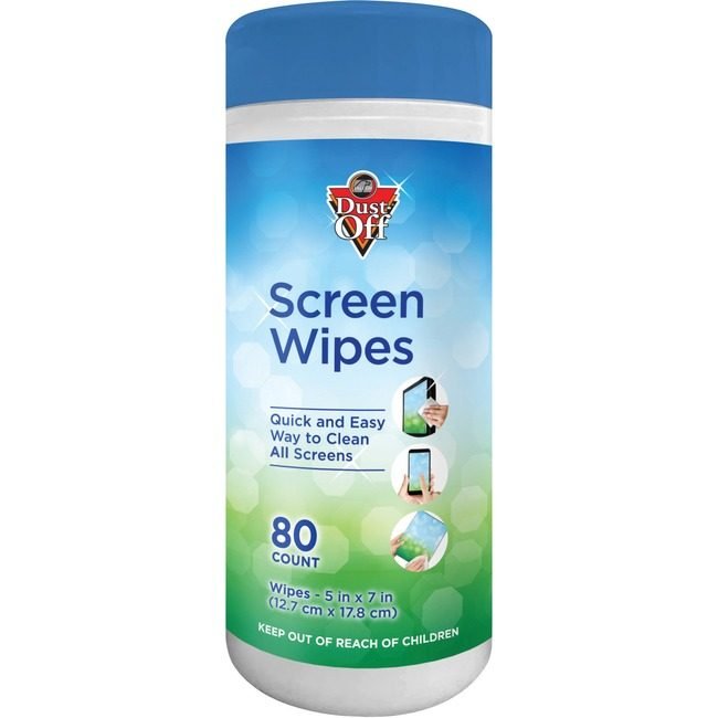 Falcon / Dust-Off Falcon Safety Products / Dust-Off Wipes Anti-Stat Scrn 80 Count FALDSCT