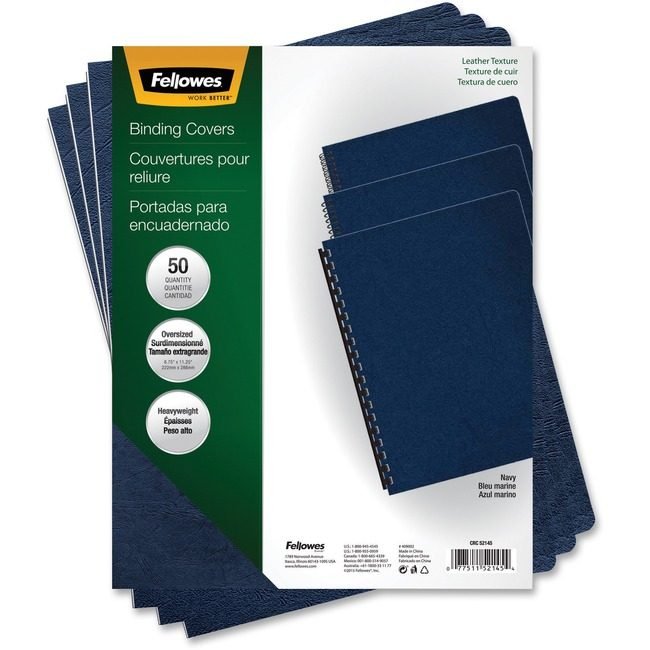 Fellowes Brands Cover Ovrsze Exec 50 Pack Ny FEL52145