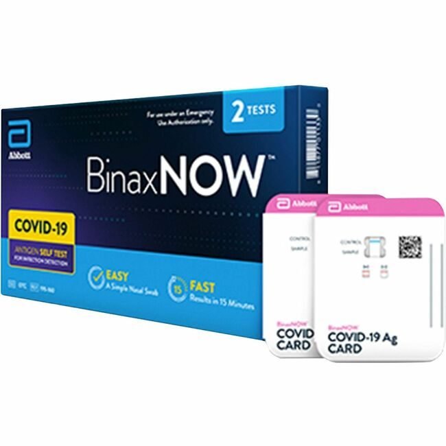 Abbott Laboratories BinaxNOW Test COVID-19 Self Binax Nw WSHTSTABN2