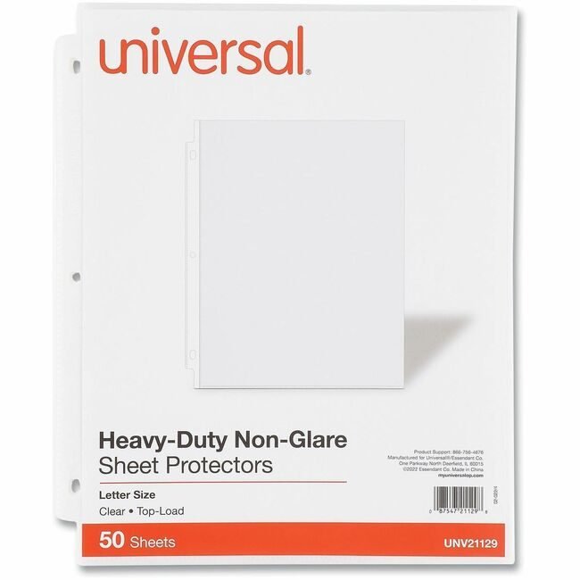 Universal Office Products Protector Sht Letter Tpld Ng UNV21129