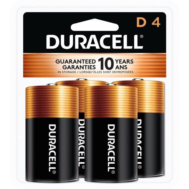Duracell Battery Alka D 4 DURMN1300R4ZCT