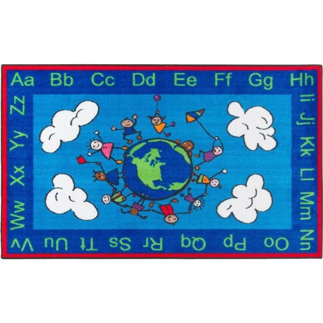 Flagship Carpets Rug Happy World 5X8 Rect FCICE189-28W