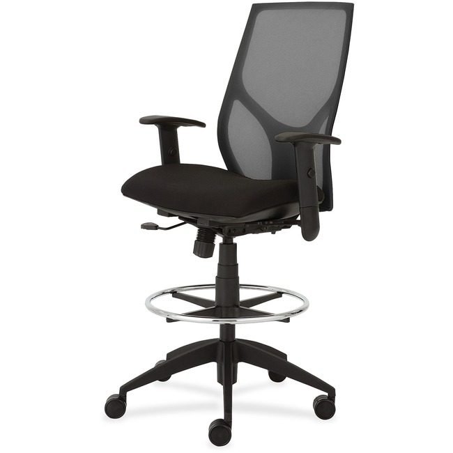 9to5 Seating Low Stool W/ Blk Seat Adj NTF1468Y1A8M101
