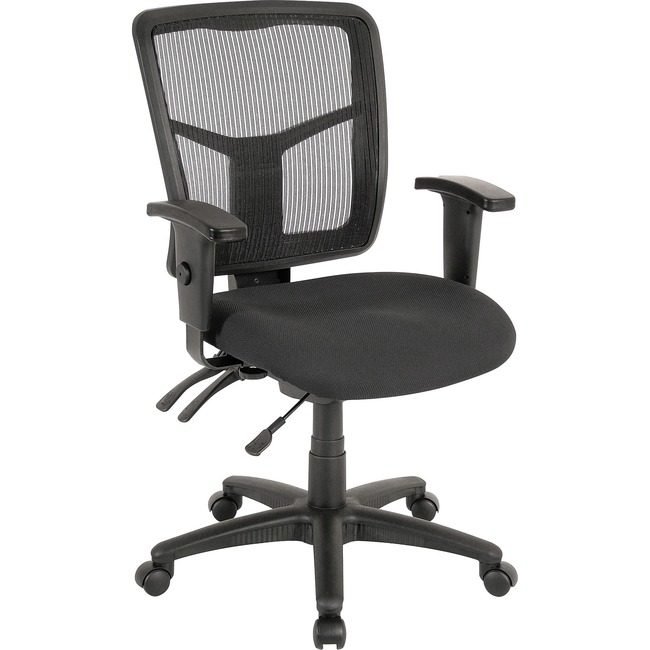 Lorell Chair Mid Back Swivel Msh LLR86201