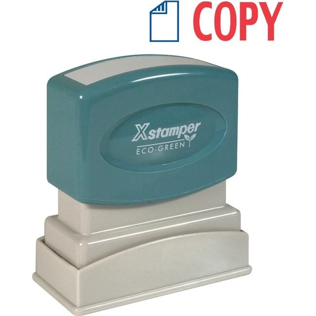 Shachihata / Xstamper Stamp Pre-Inked Copy Be/Rd XST2022