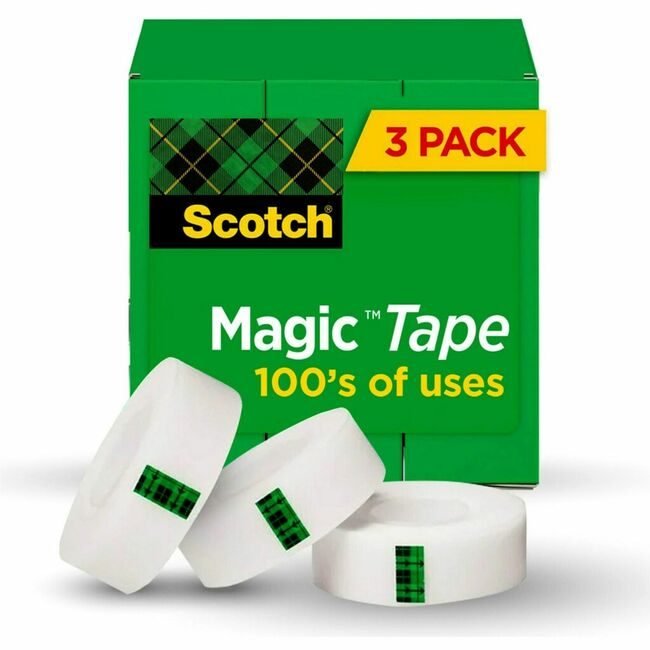 3M Company Tape 3/4X1000 3 Pack Cr MMM810K3
