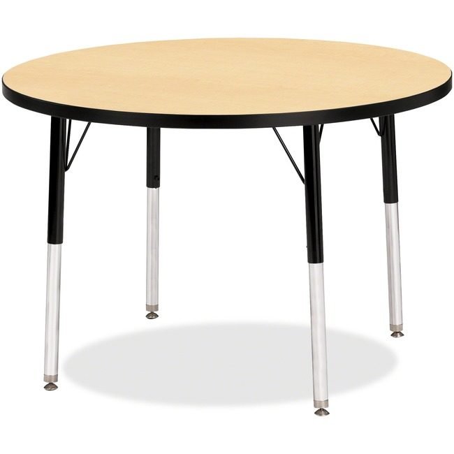 Jonti-Craft, Inc. Table Activity 36"RND Mp/Bk JNT6488JCA011