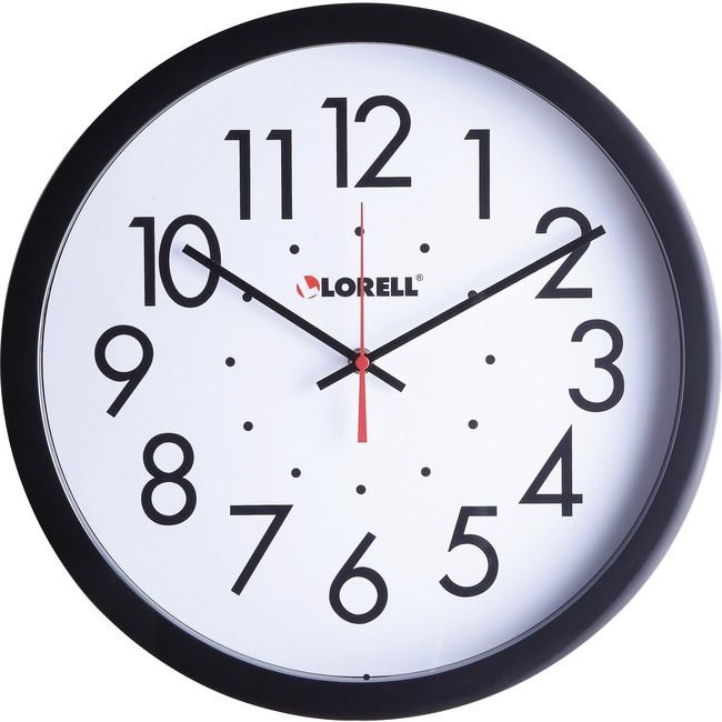 Lorell Clock Wall Self-Set LLR61009