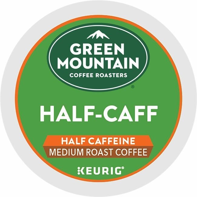 Keurig Dr Pepper / Green Mountain Coffee Roasters Kcup Halfcaffblend 24BX GMT6999CT