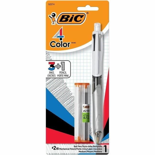 BIC Corporation Pen Pencil 4-COLOR 3+1 BICMMLP1AST