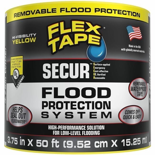 Swift Response, LLC Flex Seal Tape 3.75"X50 Yellow FLXRTSYELR0450