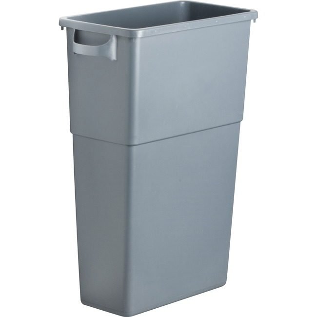 Genuine Joe Container 23GL Slim Gray GJO60465