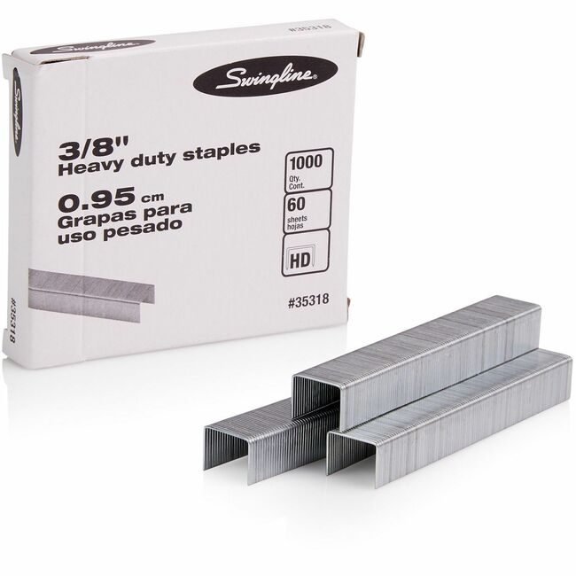 ACCO Brands Swingline Staples Heavy-Duty Cp 3/8" 1000 SWI35318