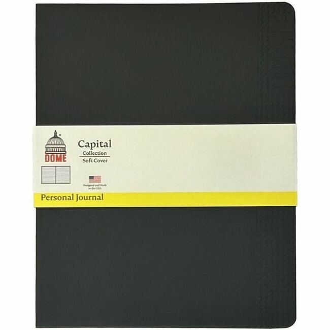 Dome Publishing 8X10 BLK SOFT PER JRNL DOM30012