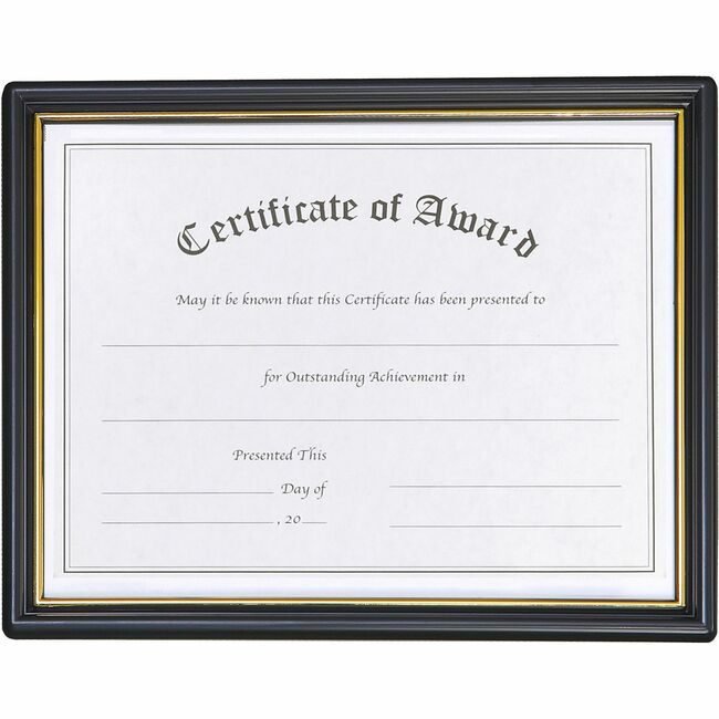 Nu-Dell Manufacturing Certificate Framed Achieve NUD19210