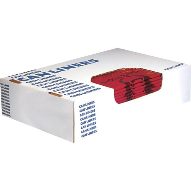 Heritage Bag / Novolex Liner Can Health 30X43 Red HERA6043PR