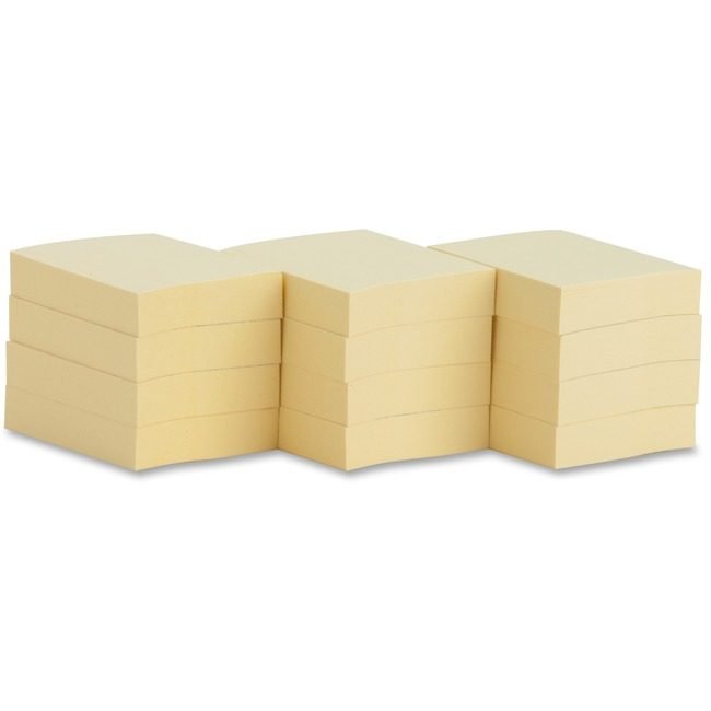 Business Source Notes Adhsive 1.5X2 12 Pack Yw BSN36610