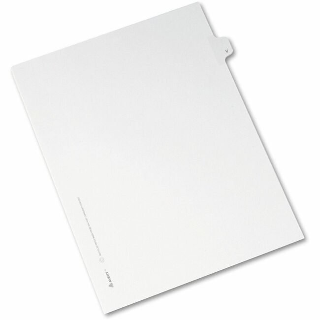 Avery Products Corporation Index Legal Sdtab V AVE82184
