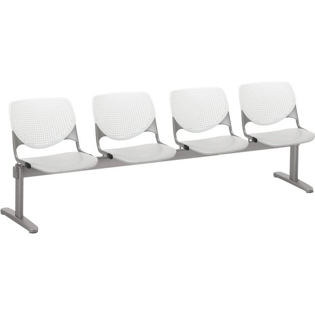 KFI Seating Beamseat 4SEAT White/Gray KFI2300BEAM4813