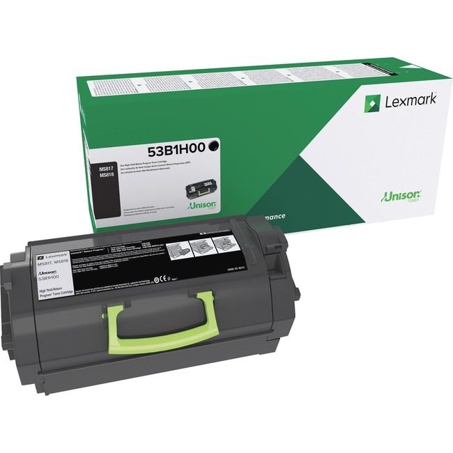 Lexmark International Crtdg MS817 MS818 Hy Black LEX53B1H00