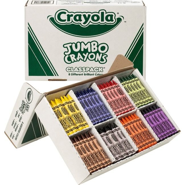 Crayola LLC Crayon Jumbo Classpk 200 Count CYO52-8389
