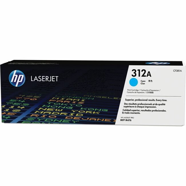 HP Inc. / Hewlett-Packard Crtdg Lj Cyn ORIG 312A HEWCF381A