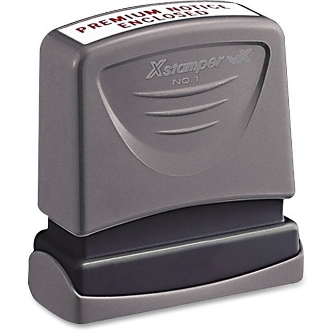 Shachihata / Xstamper Stamp Msg Pre-Ink 1/2X1-5/8 XSTC10