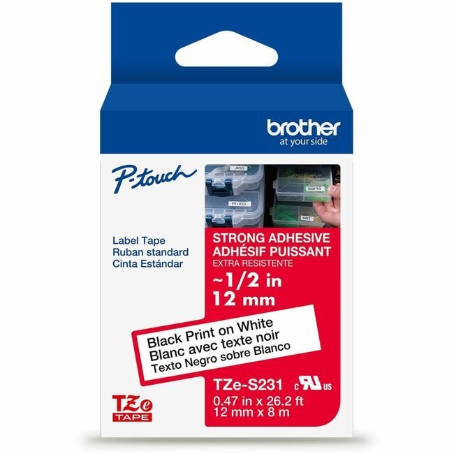 Brother International Tape Indust 1/2" BRTTZES231G