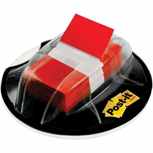 3M Company Flags W/Dispnsr 1" 200 Count Red MMM680-HVRD