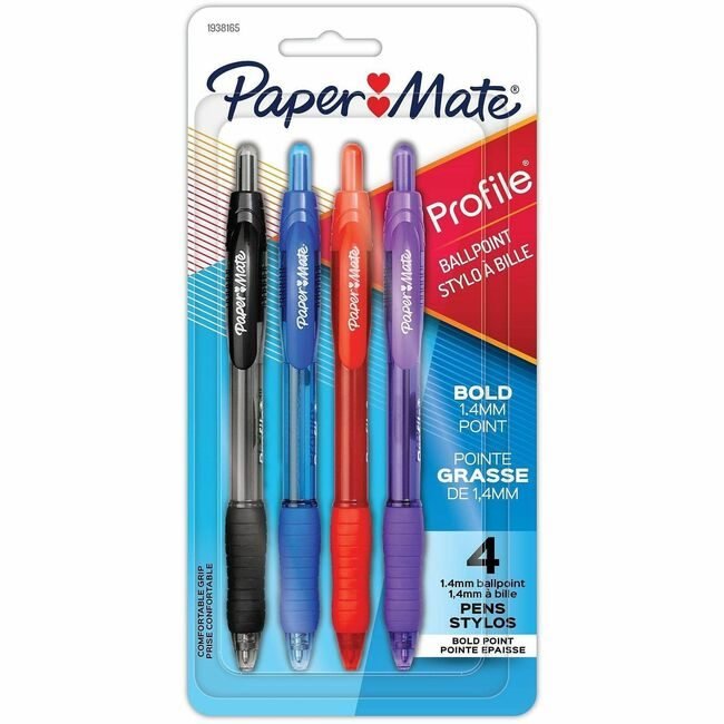 Newell Brands Paper Mate Pen Bp Profile 1.4MM 4 Count PAP1938165
