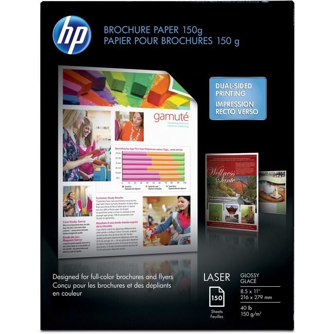 HP Inc. / Hewlett-Packard Paper Laser Glossy 8.5X11 HEWQ6611ACT