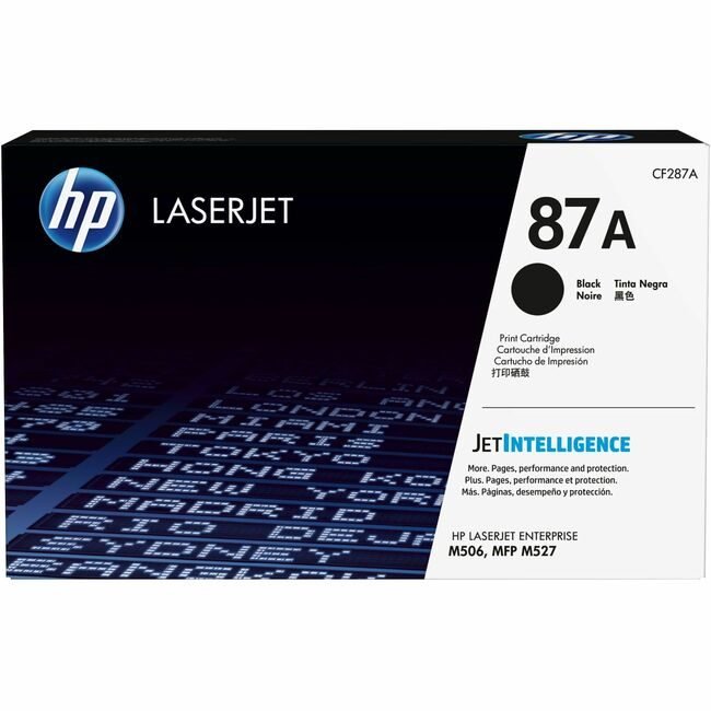 HP Inc. / Hewlett-Packard Crtdg Lsr HP87A Black Standard HEWCF287A