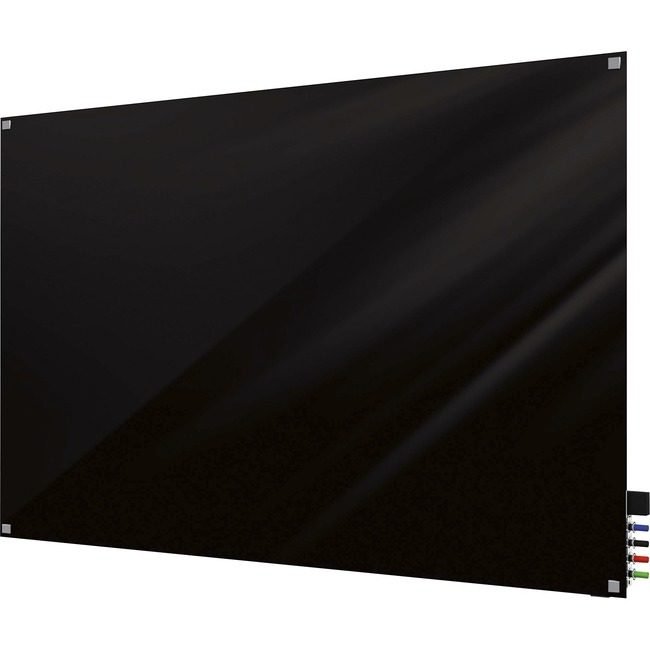 Ghent Manufacturing Board Mag Sq Gl 2X3 Black GHEHMYSM23BK