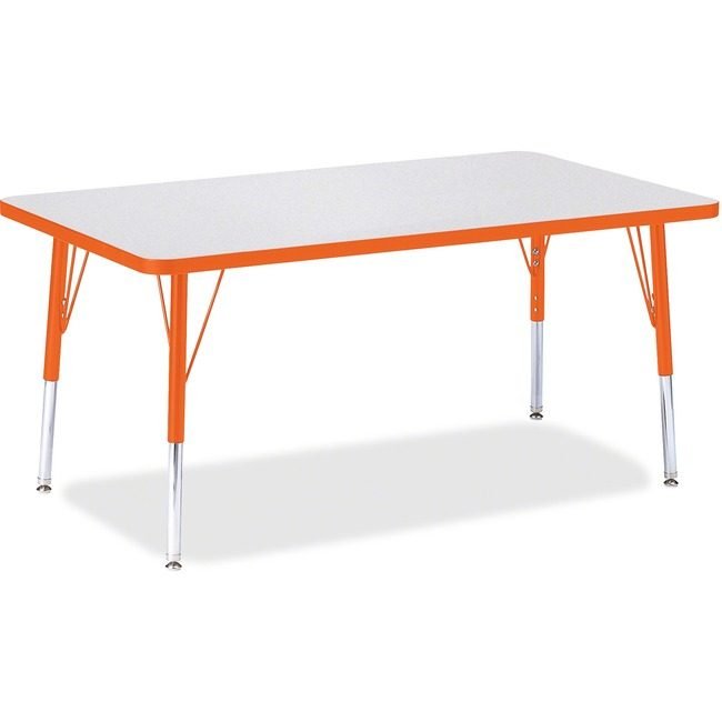 Jonti-Craft, Inc. Table Rectangle 30X48 Gy/Oe JNT6473JCE114