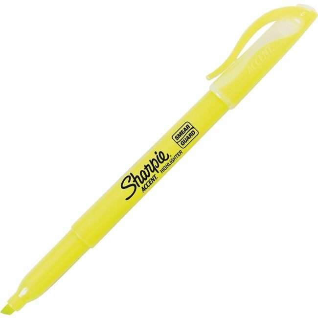 Sharpie / Expo / Prismacolor / Sanford Newell Brands / Sanford Sharpie / Expo / Prismacolor / Highlighter Pockt Accent Yw SAN27025