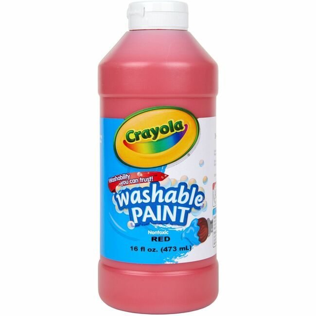 Crayola LLC Paint Wshble 16OZ Red CYO542016038
