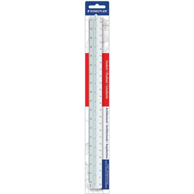 Staedtler Scale Trianglr Archtct 12" STD98719-31BK